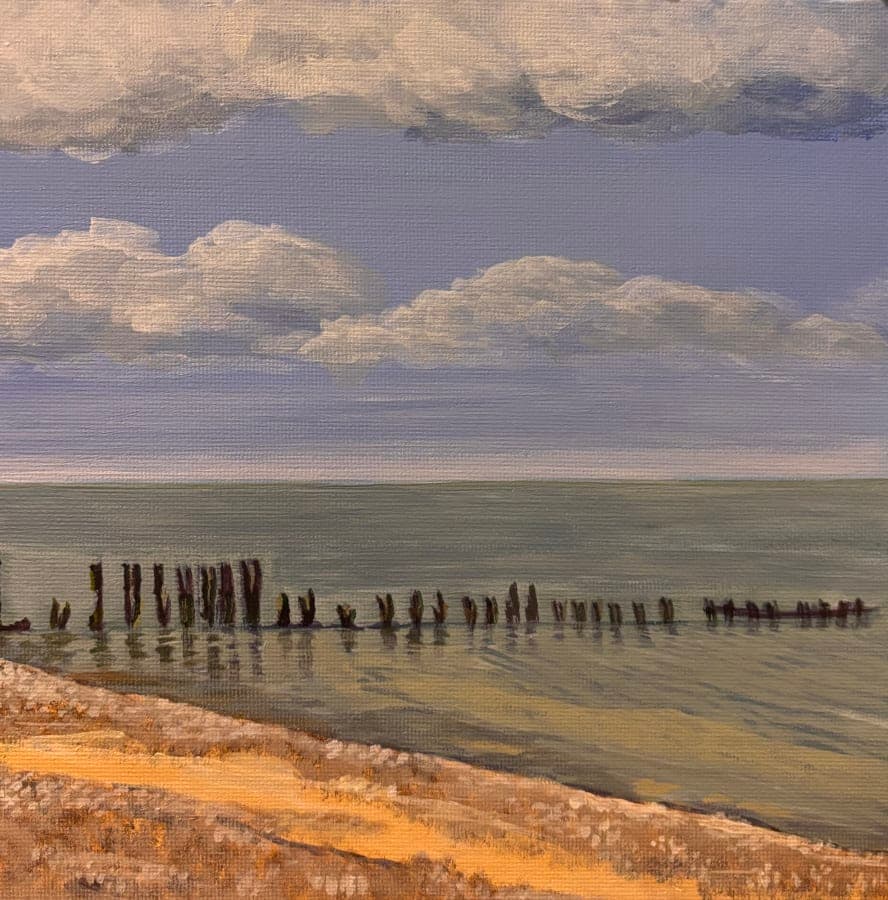 Minnis Bay by Helen Sutton — Acrylic on canvas