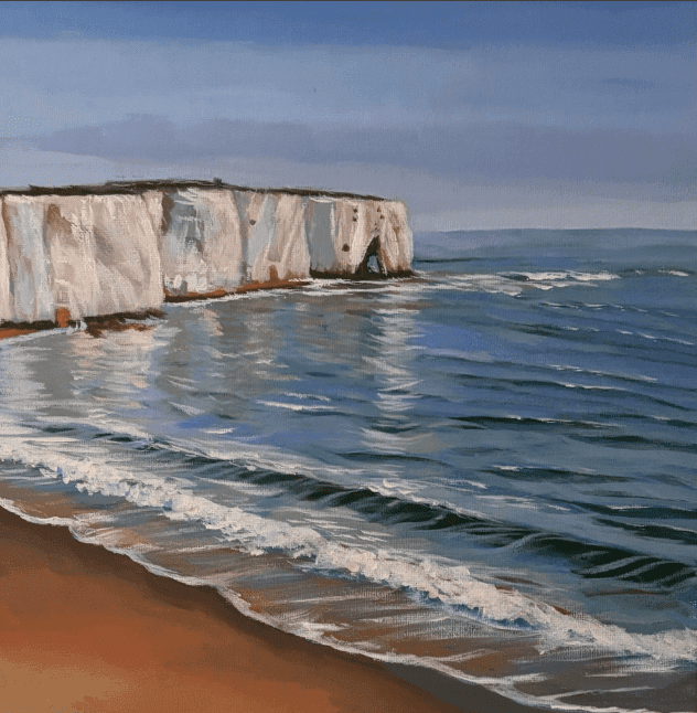 Kingsgate Bay by Helen Sutton — Limited edition Fine Art Giclee print