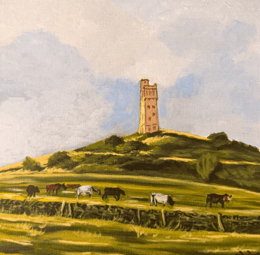 Castle Hill by Helen Sutton — Acrylic on canvas